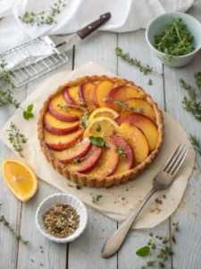 Peach Tart Recipe